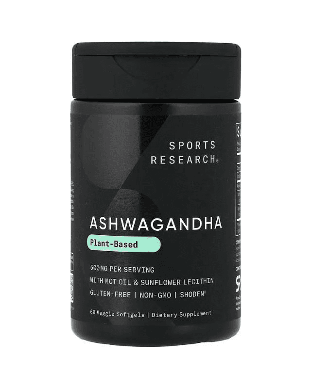 Ashwagandha 500mg 60 vegcaps