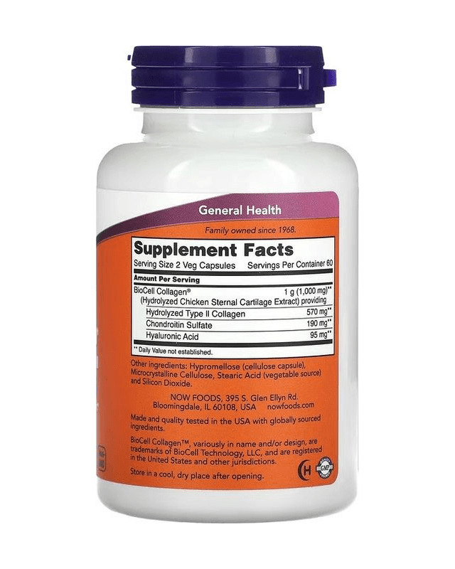 BioCell collagen hydrolyzed type II 120 caps