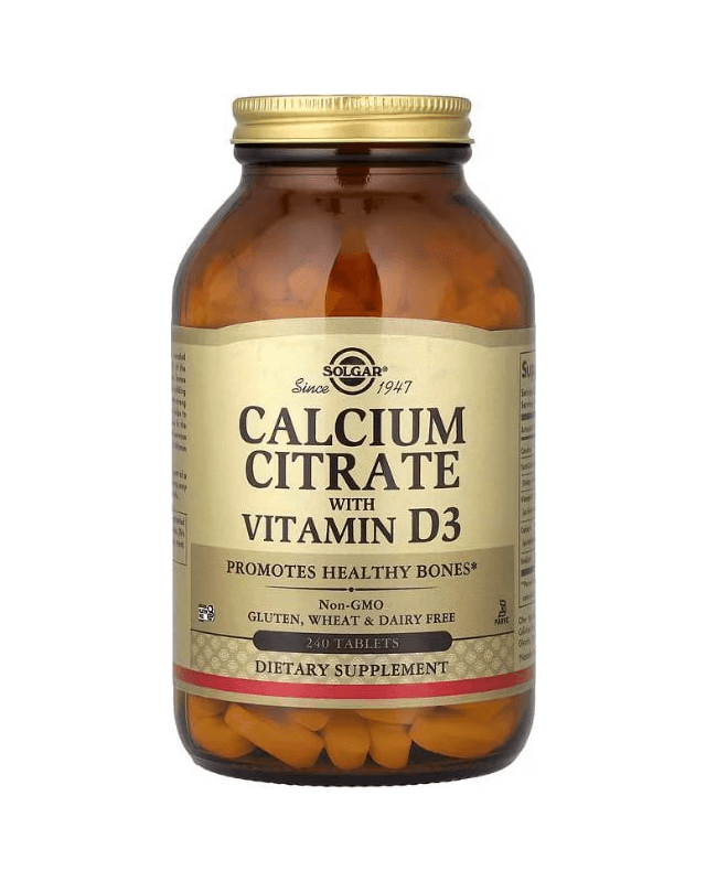 Calcium citrate with Vitamin D3 240 tab