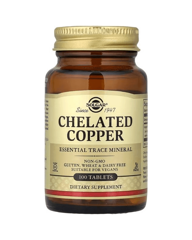 Chelated Copper 2.5mg 100 tab