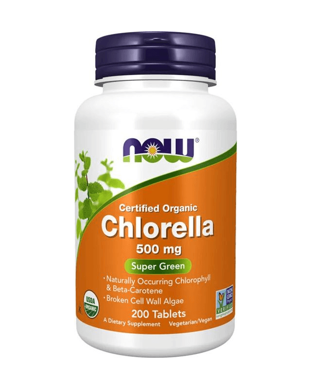 Chlorella 500mg 200tab (Now)
