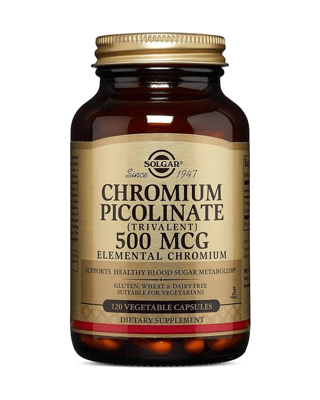 Chromium Picolinate 500mcg 120kaps