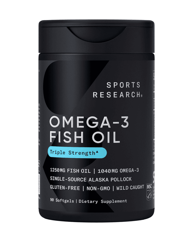 Omega-3 Fish oil 90 softgels (Sport Research)