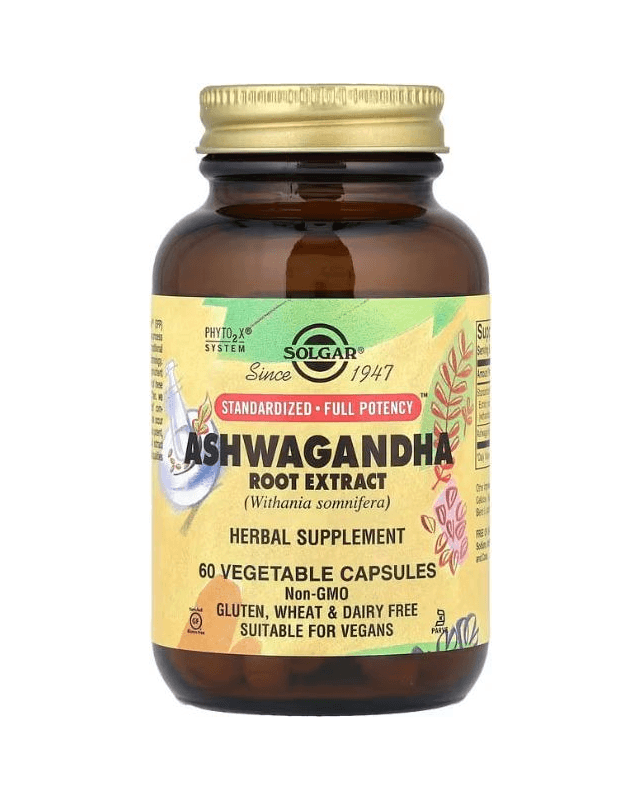 Ashwagandha Root Extract 300mg 60 vegcapsules (Solgar)