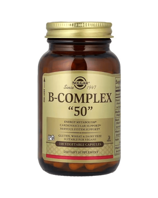 B-Complex 50mg 100 vegcaps