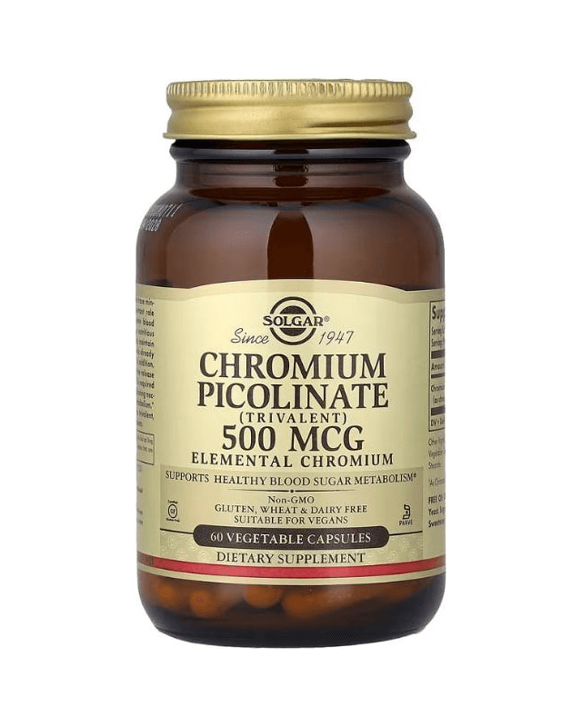 Chromium picolinate 500mcg 60 vegcaps