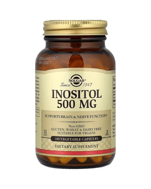 Inositol 500mg 100 vegcaps (Solgar)