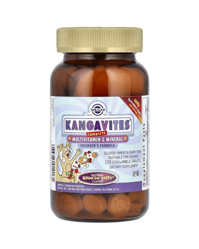 Kangavites Multivitamin & Minerals 120 chewtab (Solgar)