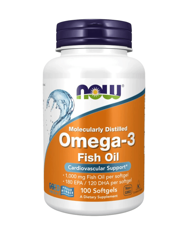 Omega-3 Fish oil. 1000mg 100 softgels
